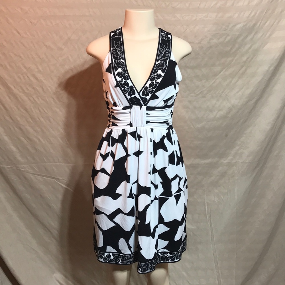 White House Black Market Floral Summer Sun Dress